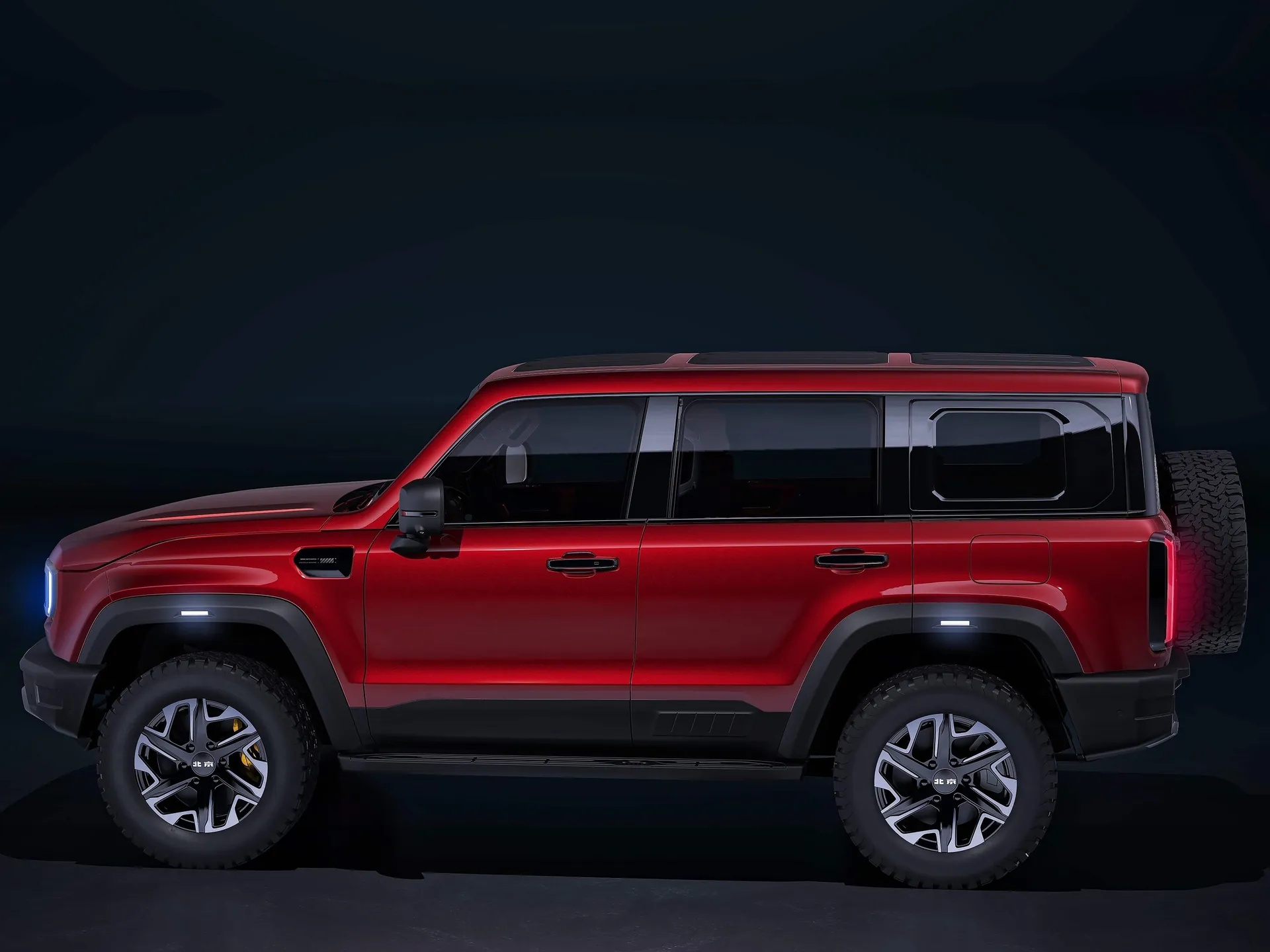 BAIC Beijing BJ40P (2024) – boční profil