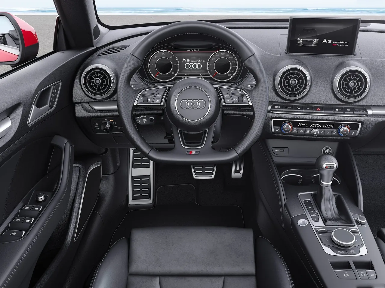 Audi A3 Cabriolet (2017) – interiér