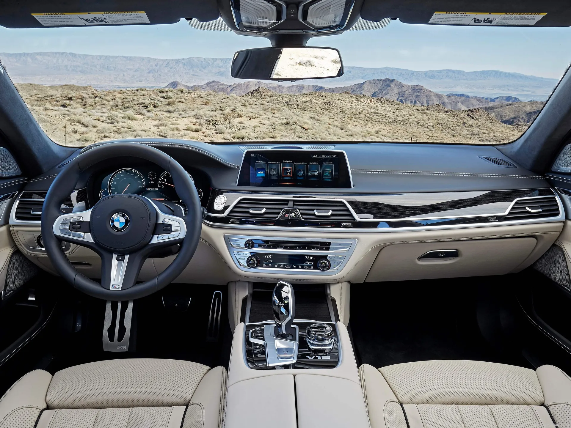 BMW M760Li xDrive (2017) – interiér