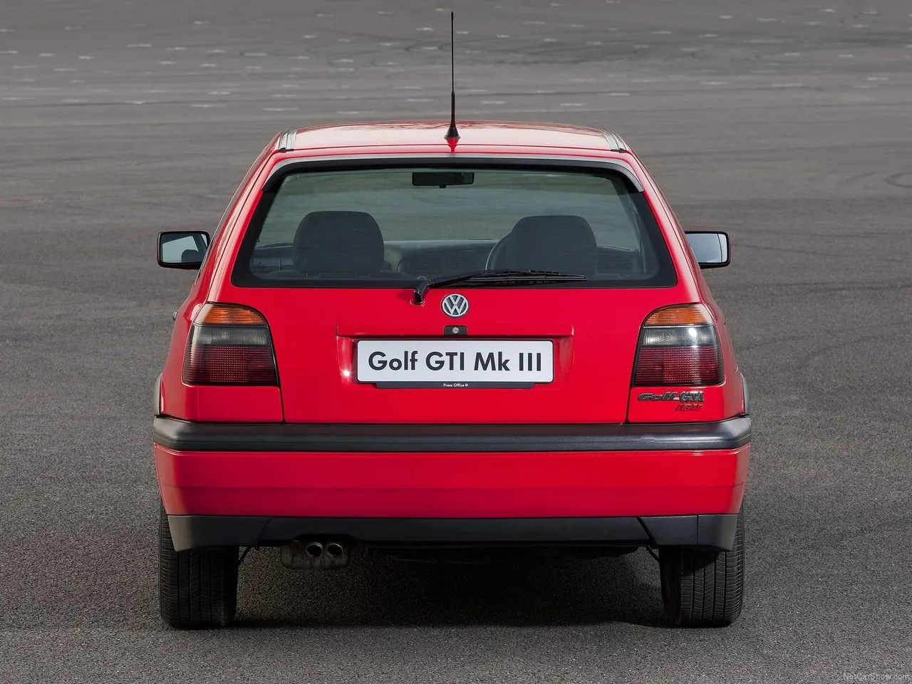 Volkswagen Golf III GTI (1991) - Rear