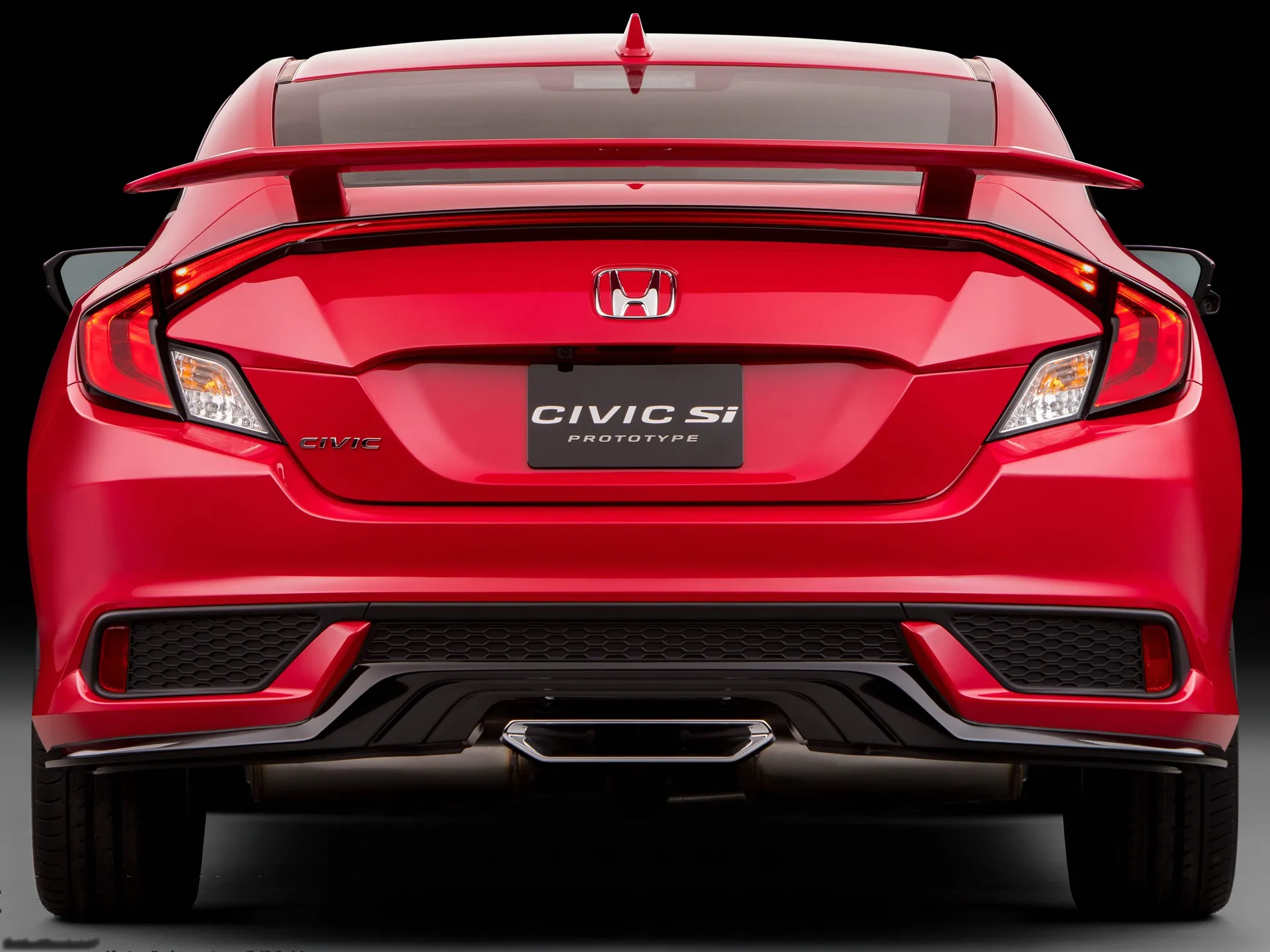 Honda Civic Si Concept (2016) – zezadu