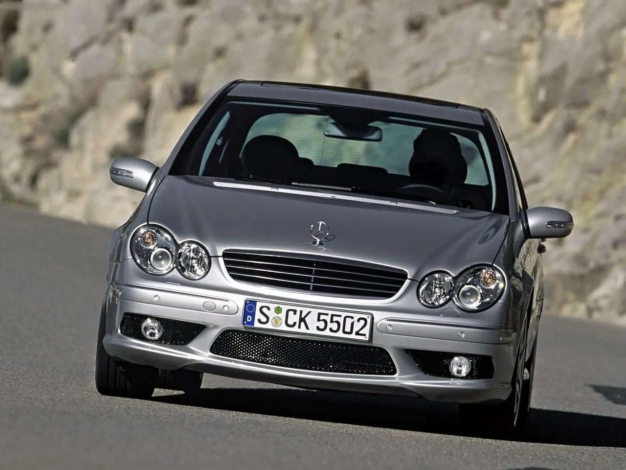 Mercedes-Benz C55 AMG (2004) - Front
