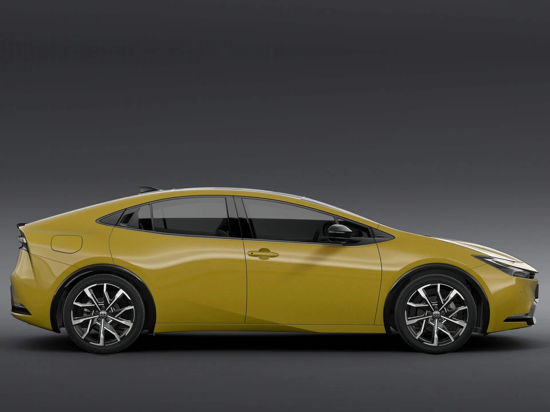 Toyota Prius (2024) – boční profil