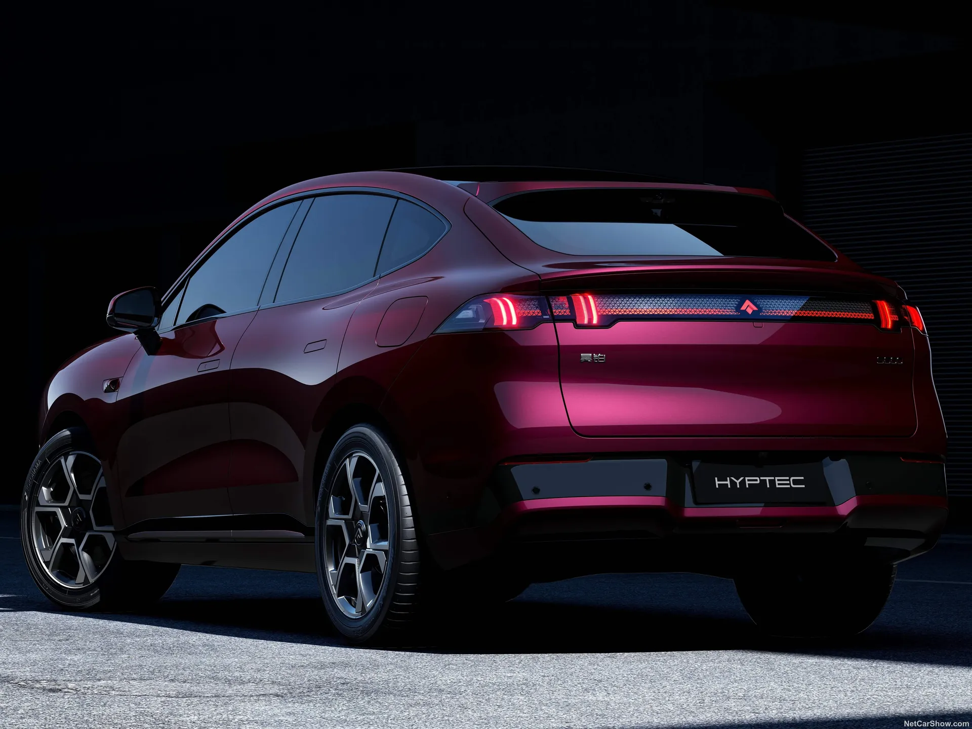 GAC Hyptec S600 (2027) – zadní tříčtvrteční pohled