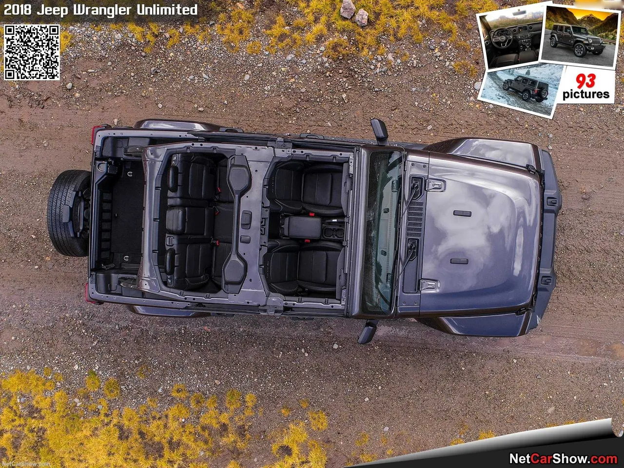 Jeep Wrangler Unlimited (2018) – pohled shora