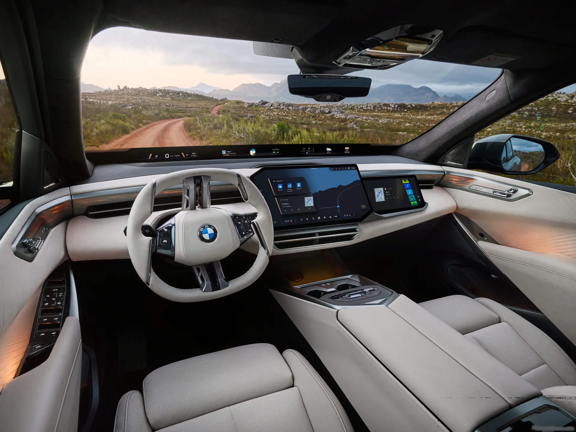 BMW iX5 (2027) – interiér