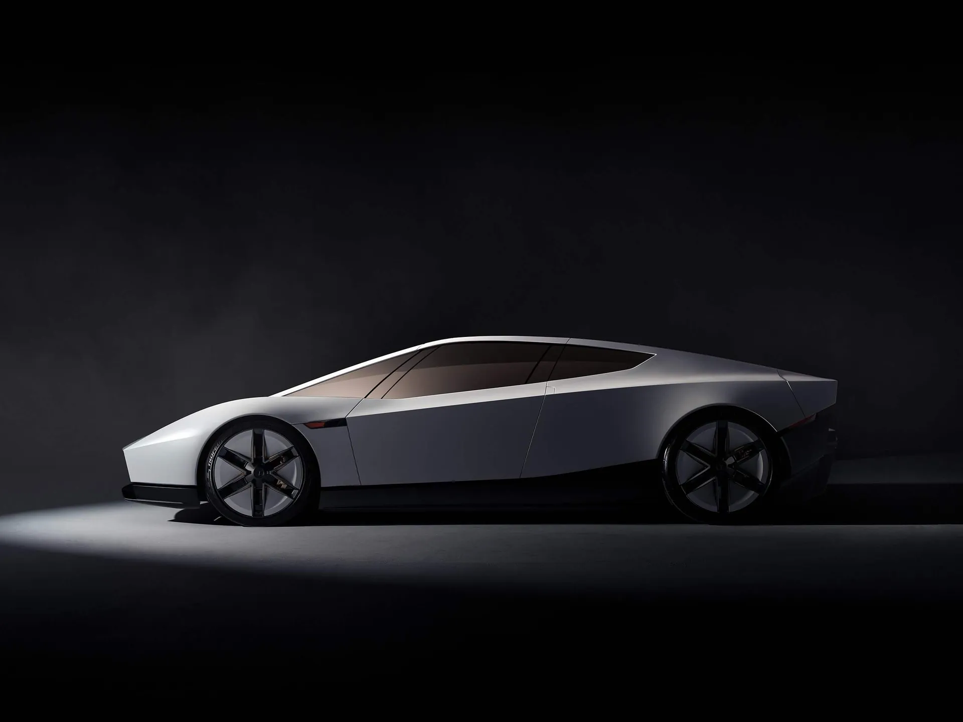 Tesla Roadster Concept (2026) – boční profil
