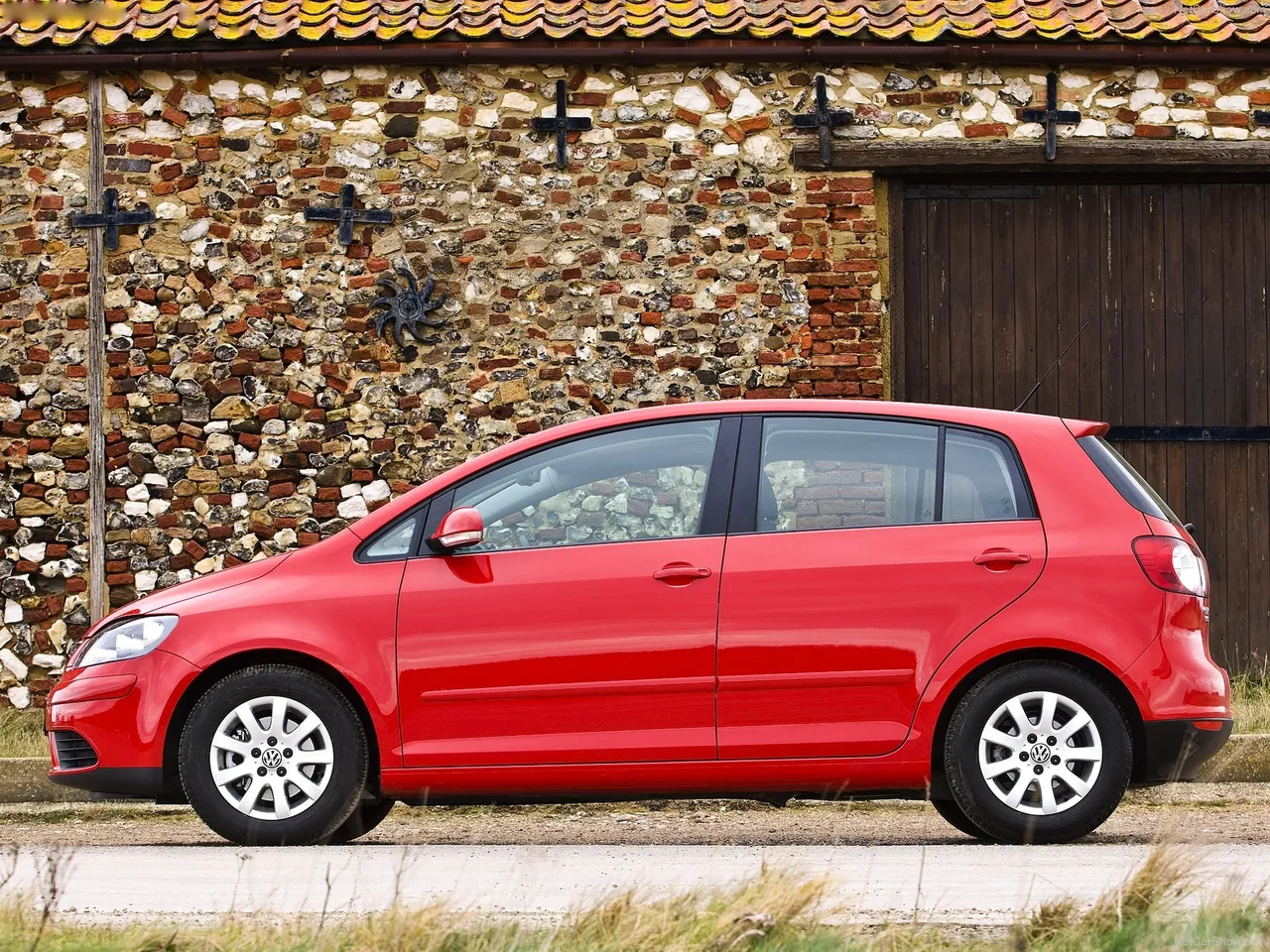 Volkswagen Golf Plus (2005) – boční profil