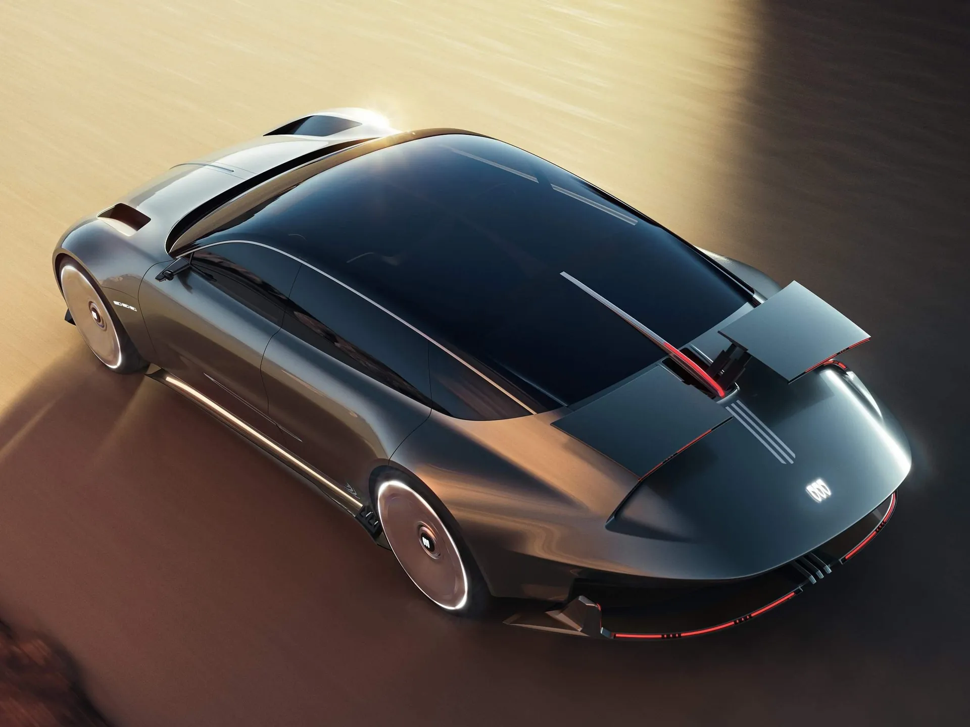 Buick Electra Orbit Concept (2025) – zadní tříčtvrteční pohled