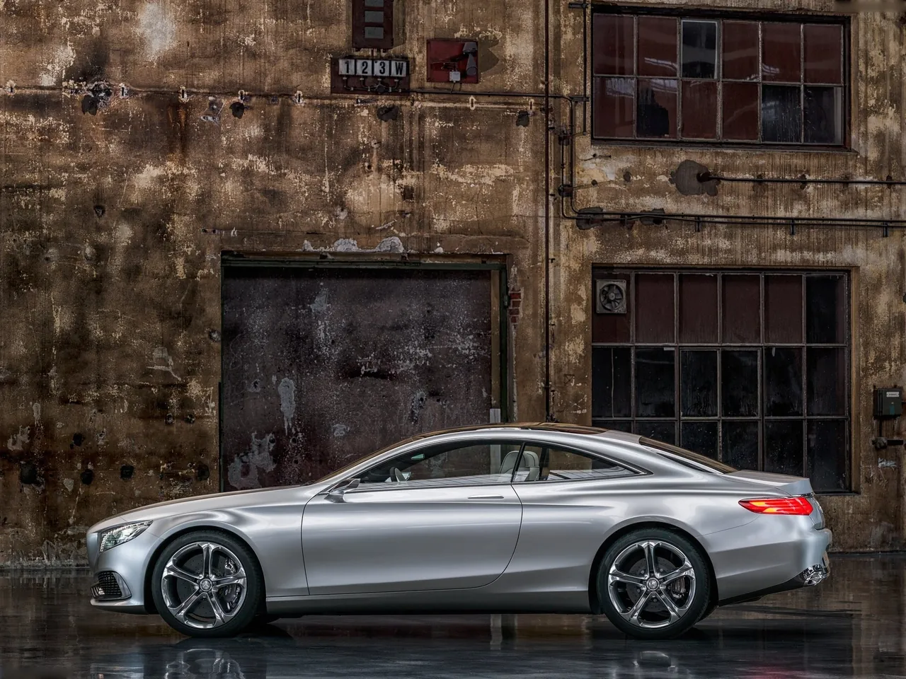 Mercedes-Benz S-Class Coupe Concept (2013) – boční profil