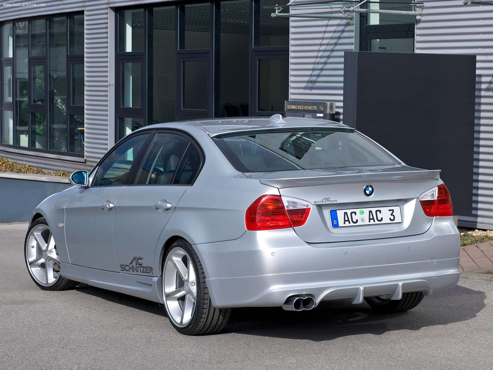 AC Schnitzer ACS3 3Series E90 (2005) – zadní tříčtvrteční pohled