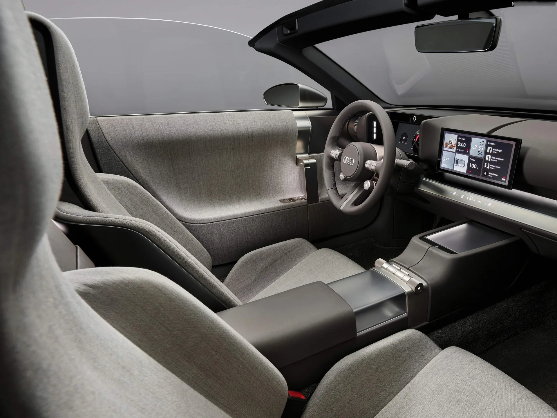 Audi C Concept (2025) – interiér