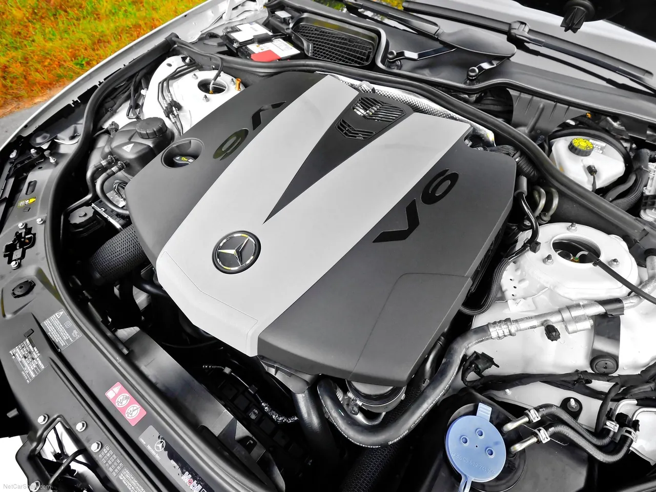 Mercedes-Benz S350 BlueTEC 4Matic (2012) - Engine Bay