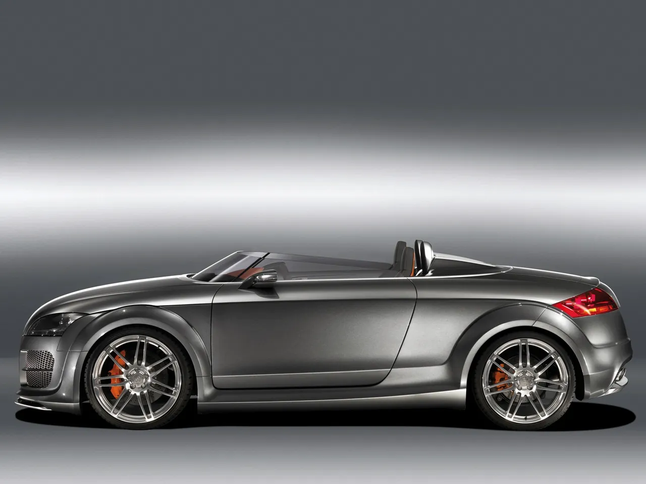Audi TT clubsport quattro Concept (2007) – boční profil