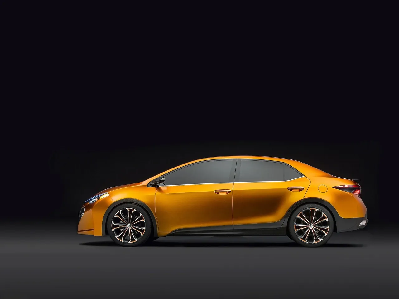 Toyota Corolla Furia Concept (2013) – boční profil