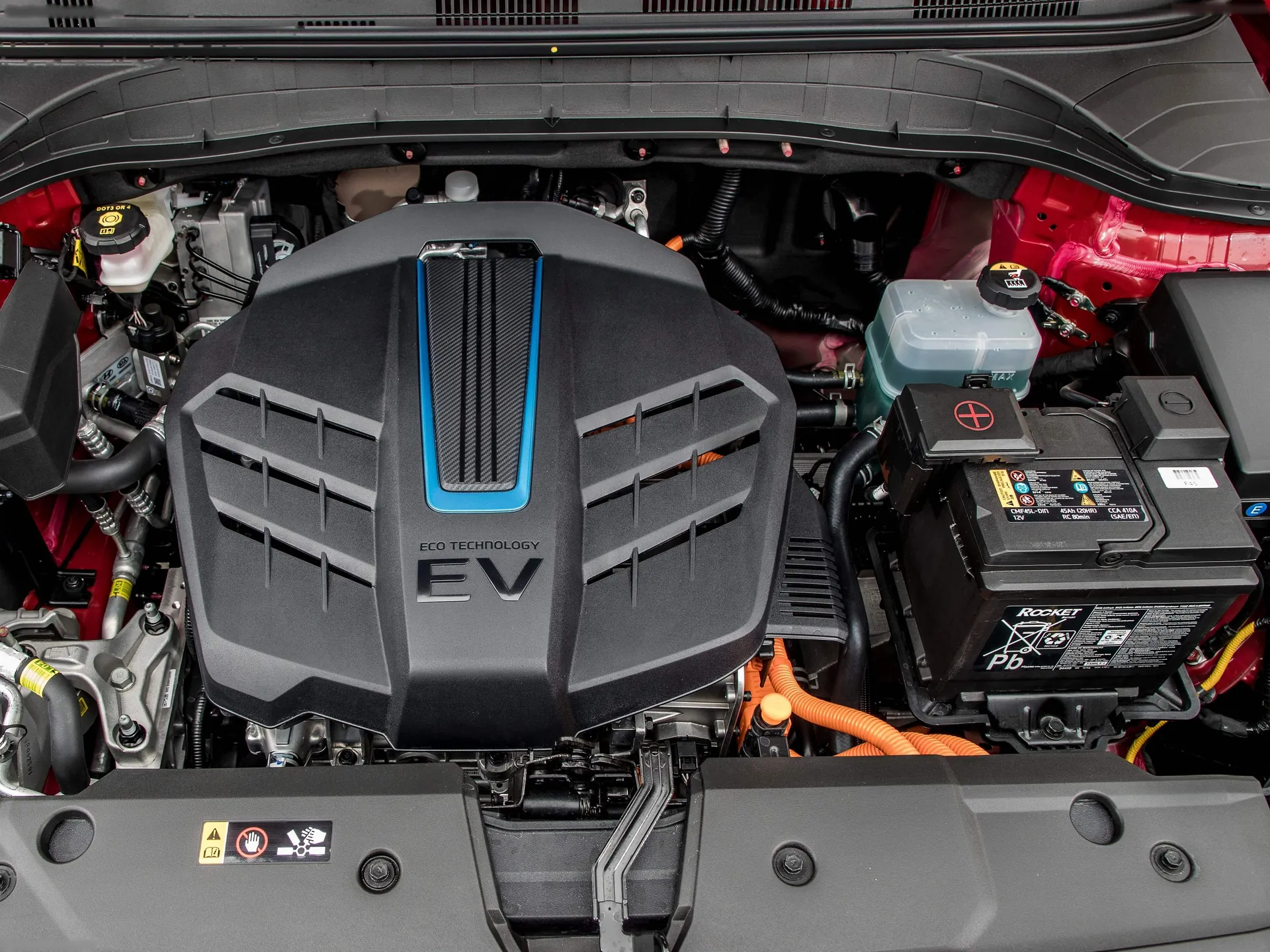 Hyundai Kona Electric (2018) – motorový prostor