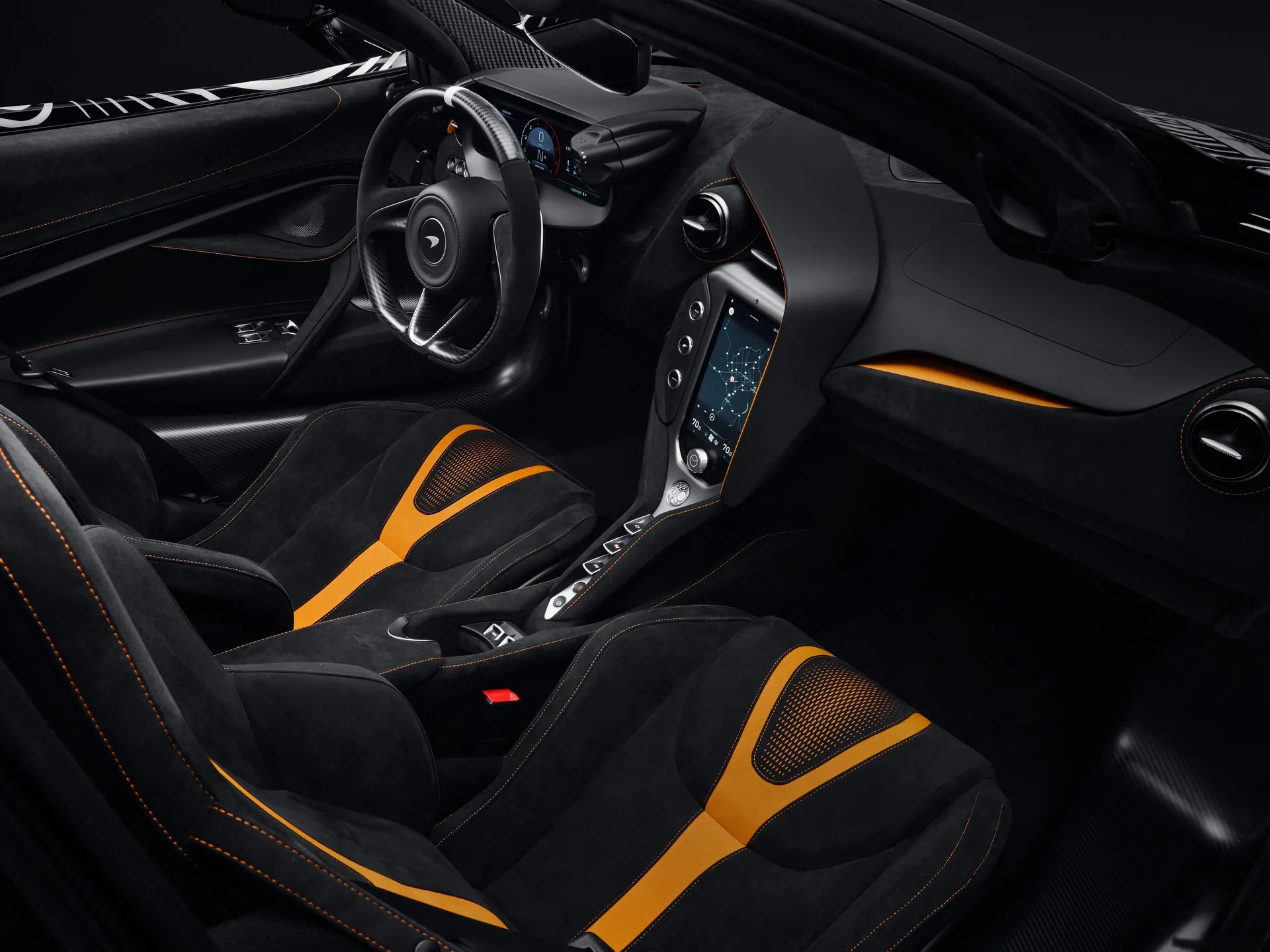 McLaren 750S Spider Project Viva by MSO (2025) – interiér