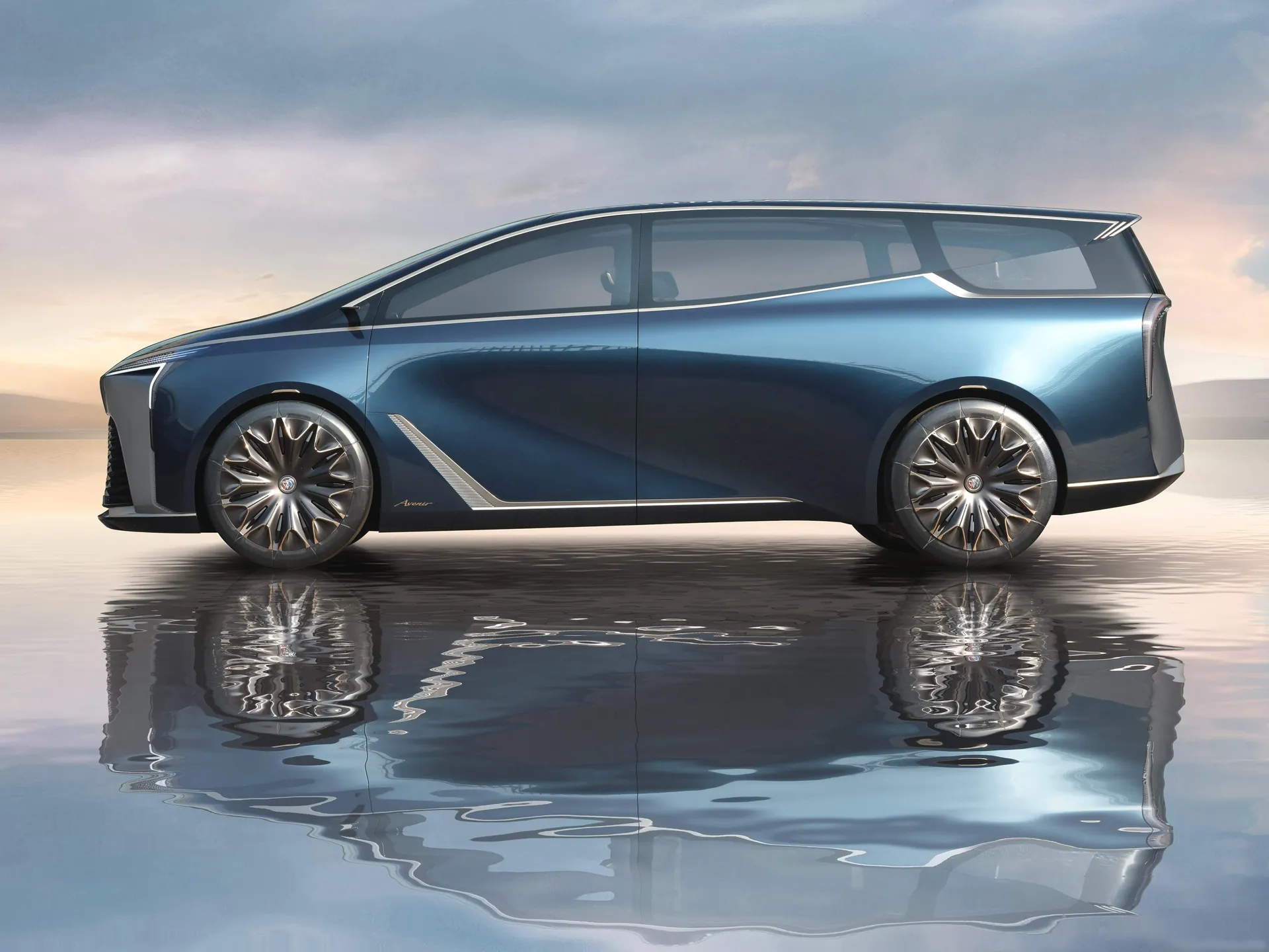 Buick GL8 Flagship Concept (2021) – boční profil
