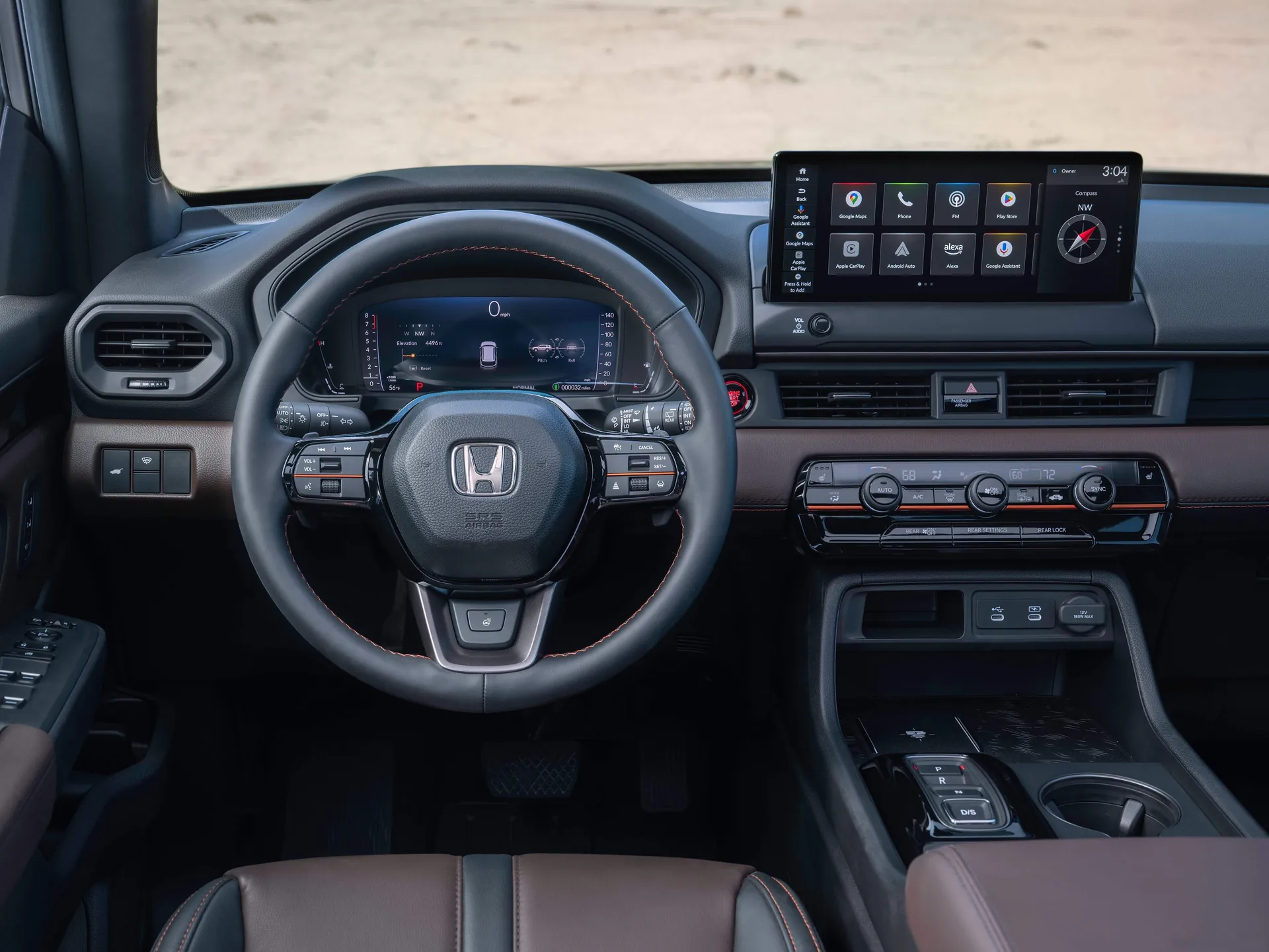 Honda Pilot (2026) – interiér