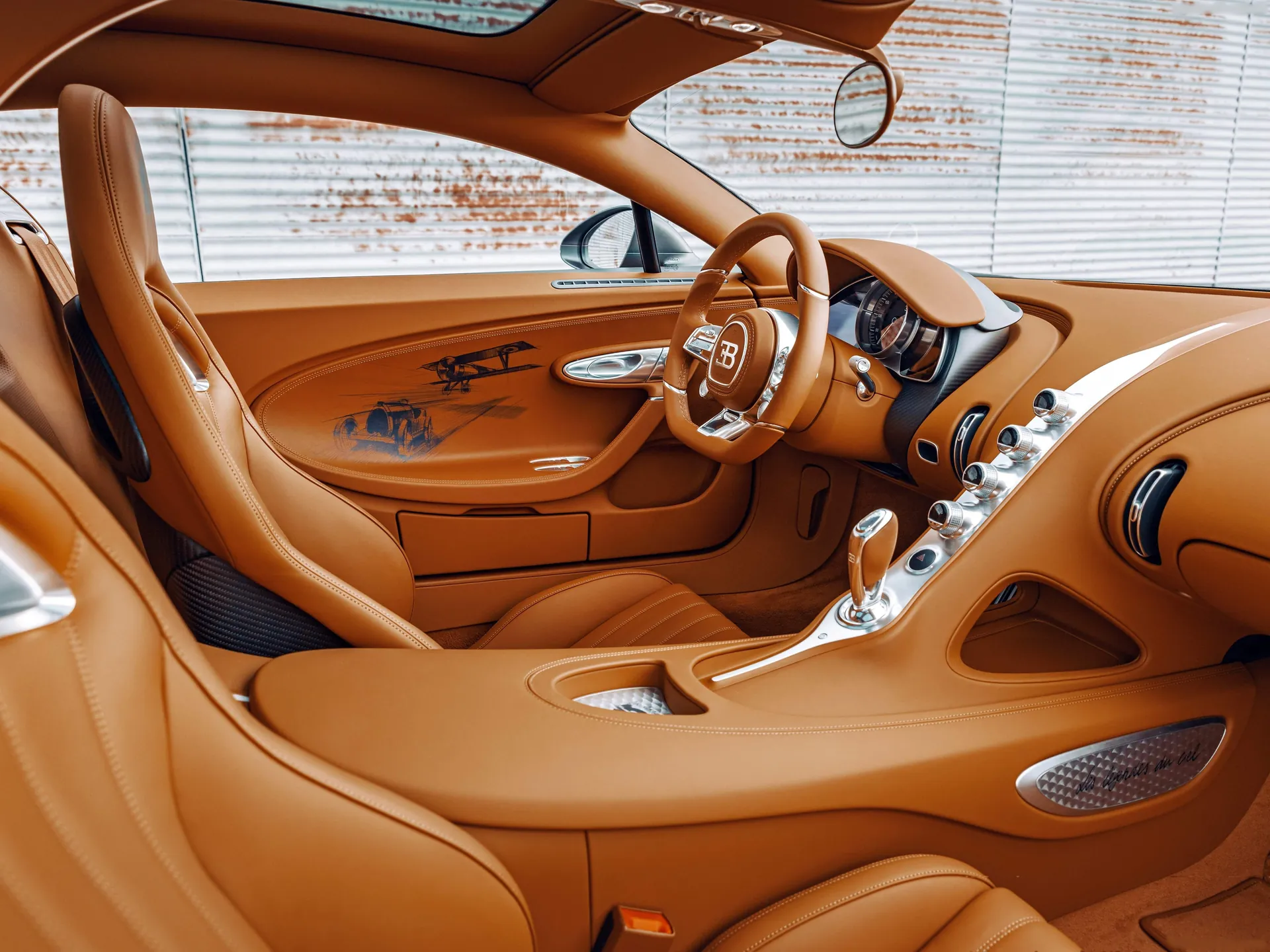 Bugatti Chiron Sport Les Legendes du Ciel (2021) - Interior