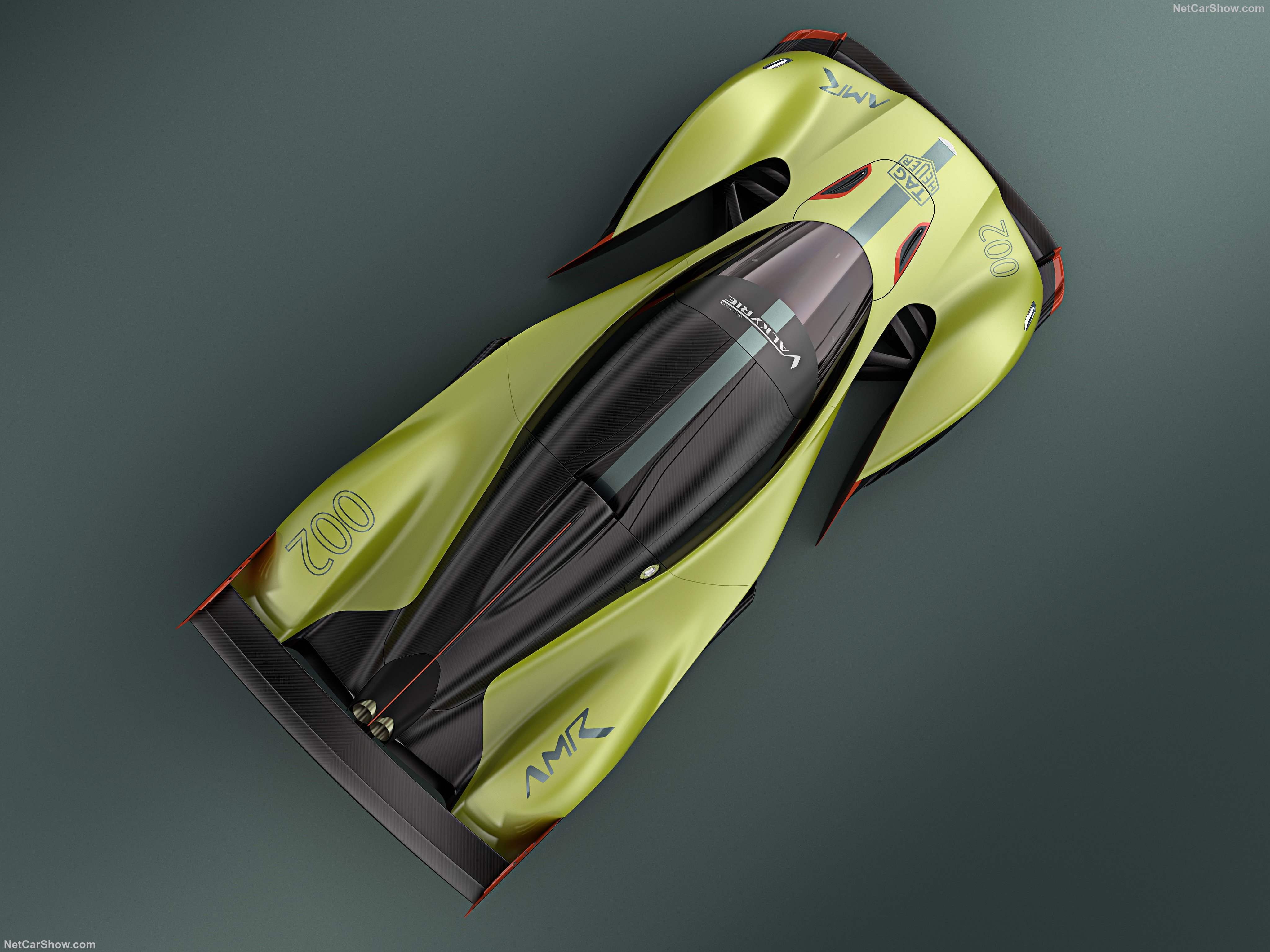 Aston Martin Valkyrie AMR Pro Concept (2018) – pohled shora