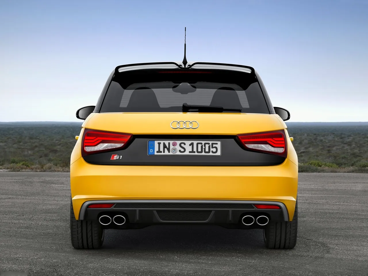 Audi S1 Sportback (2015) – zezadu