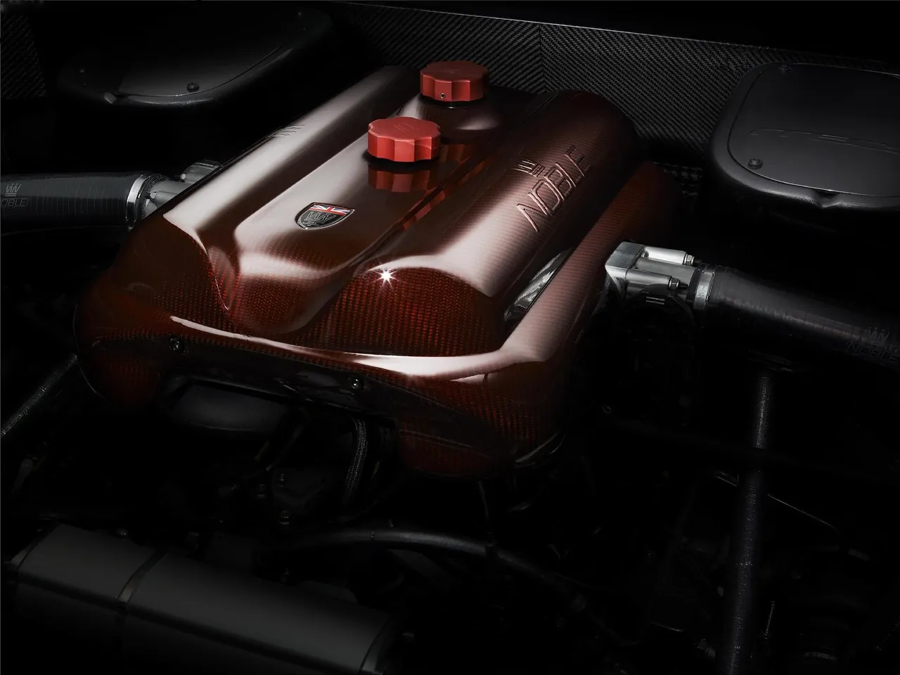 Noble M600 (2010) – motorový prostor