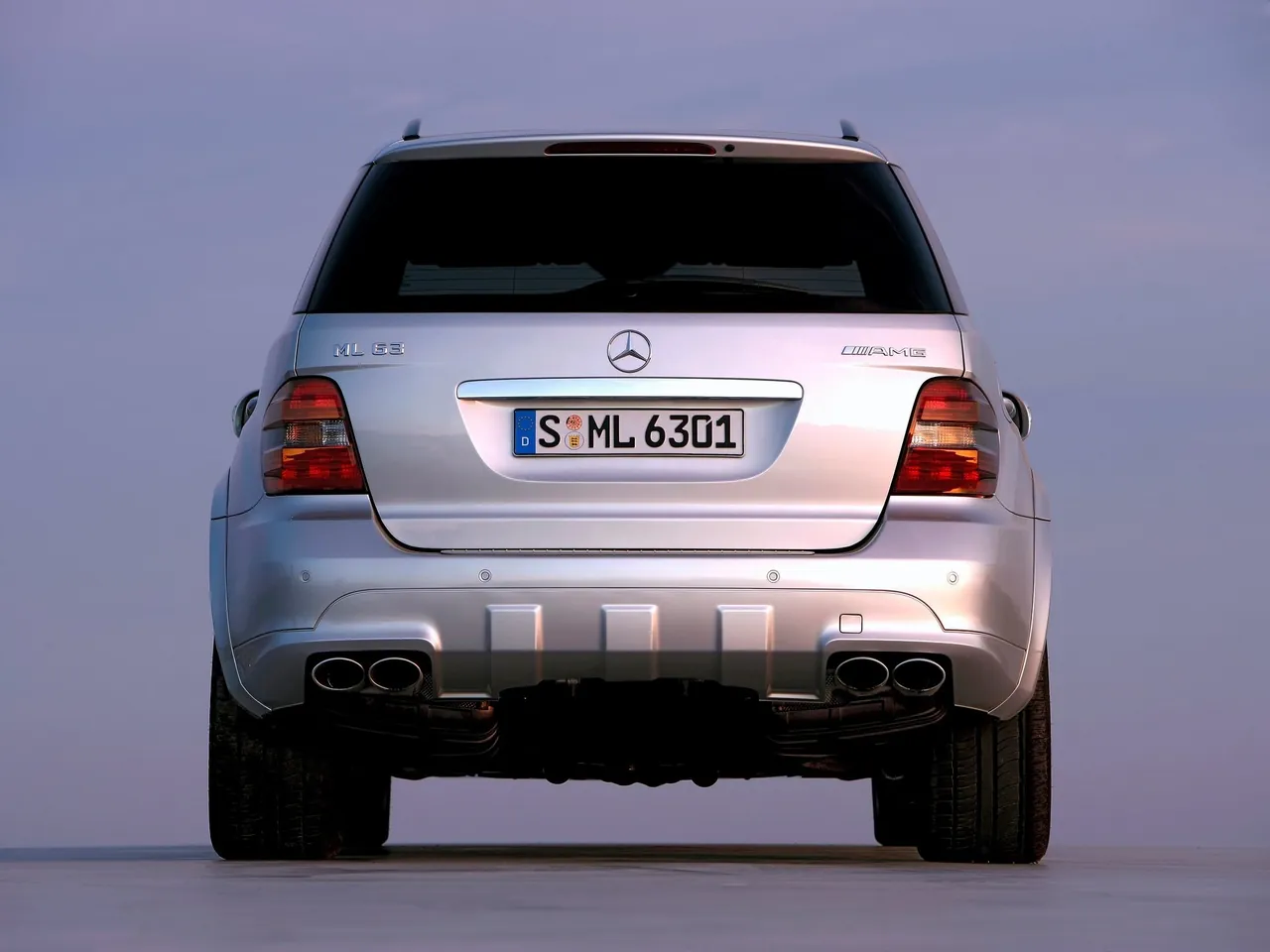 Mercedes-Benz ML 63 AMG (2006) - Rear