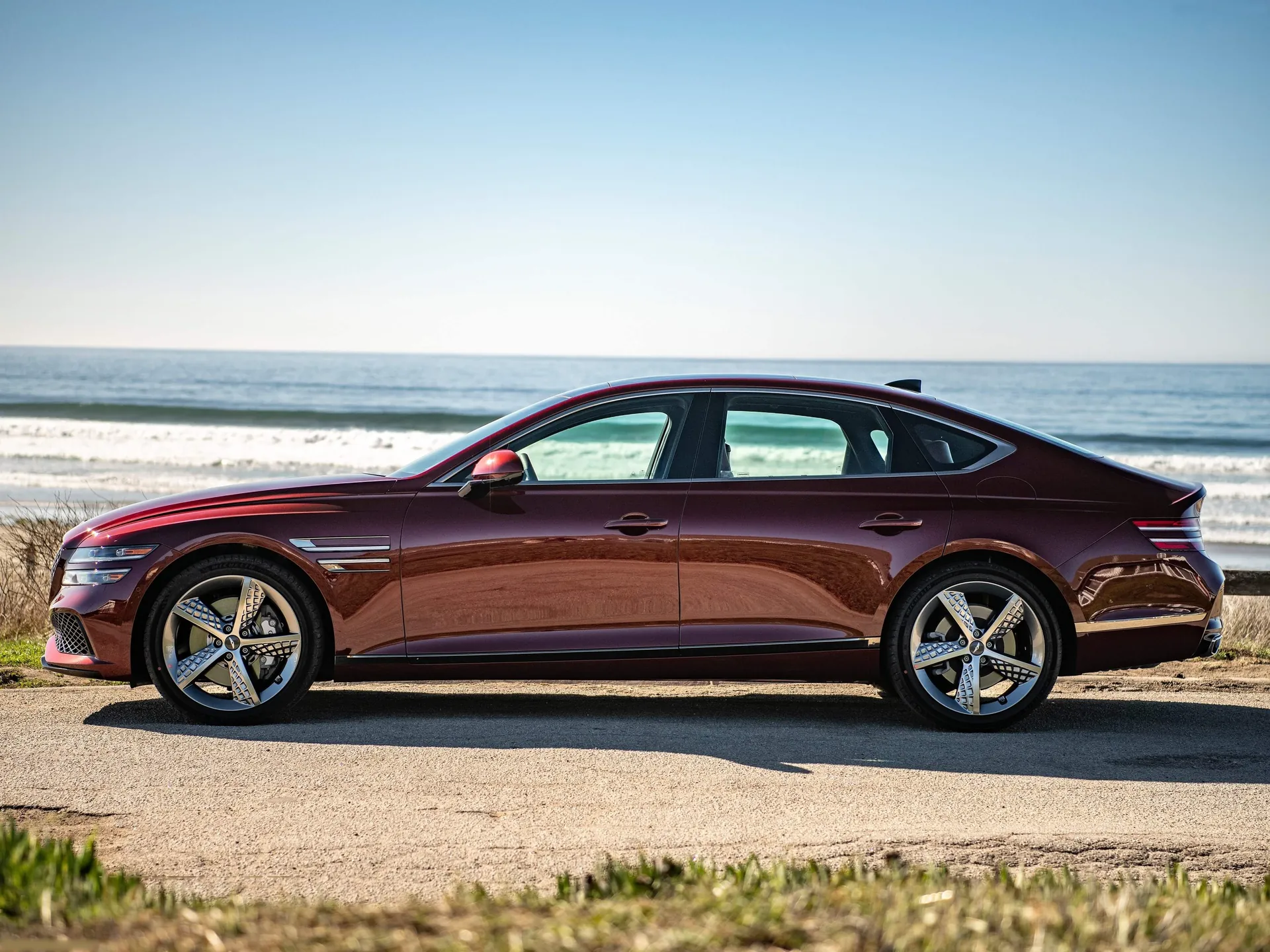 Genesis G80 [US] (2022) – boční profil