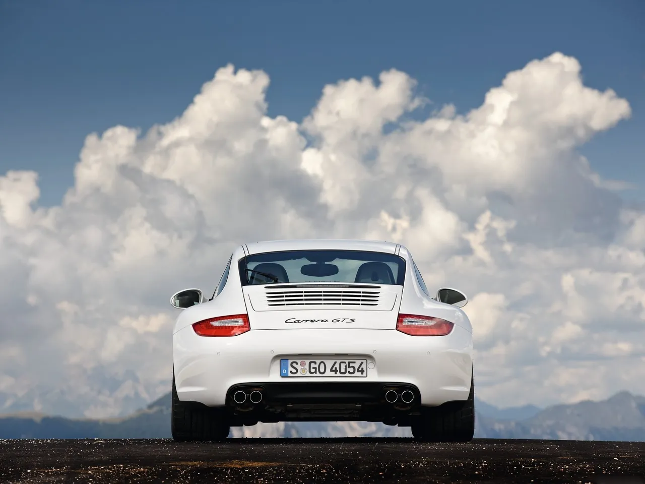 Porsche 911 Carrera GTS (2011) - Rear