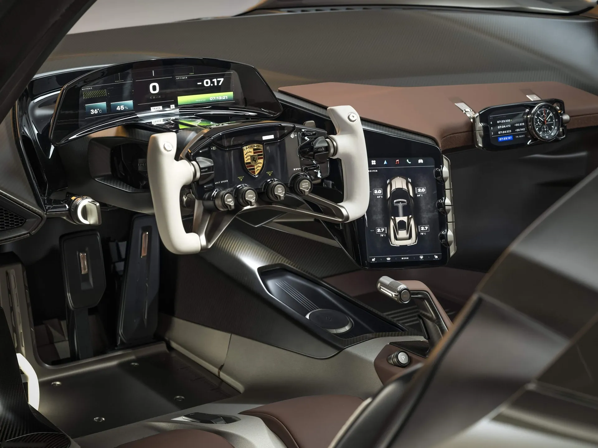 Porsche Mission X Concept (2023) – interiér