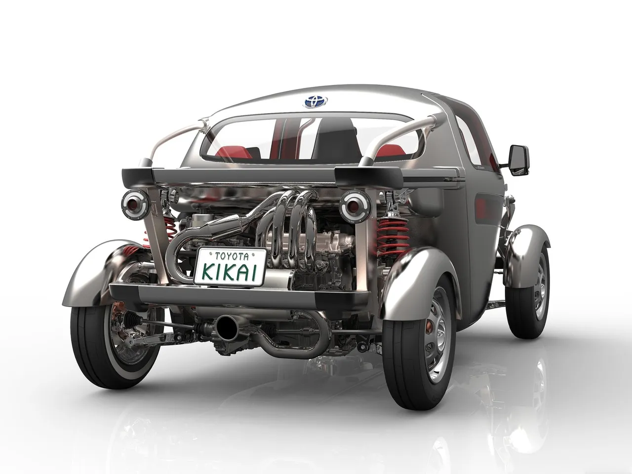 Toyota Kikai Concept (2015) – zadní tříčtvrteční pohled