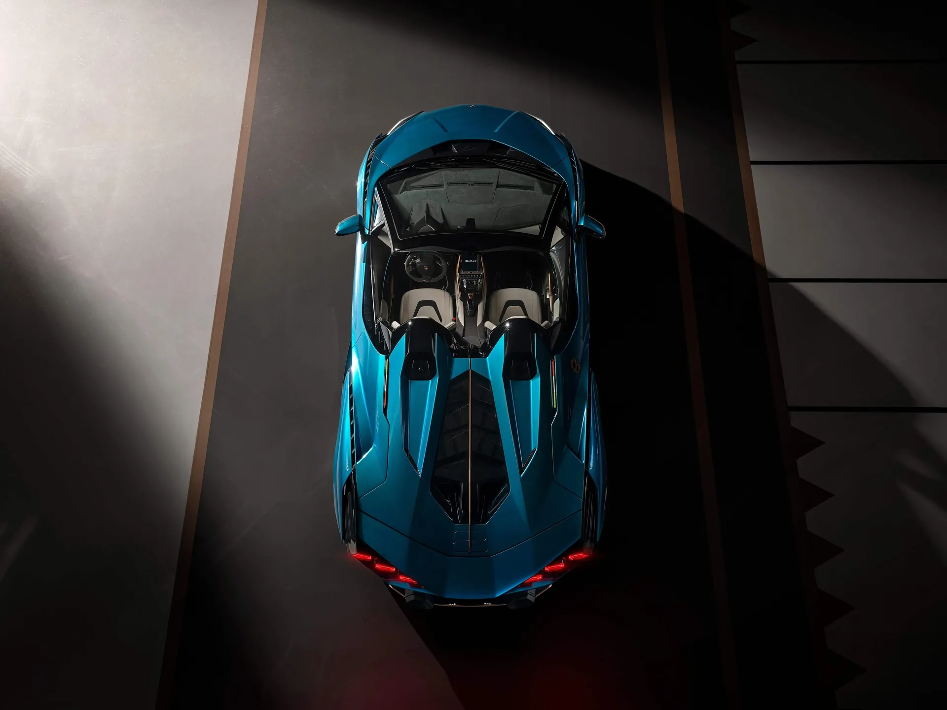 Lamborghini Sian Roadster (2021) – pohled shora