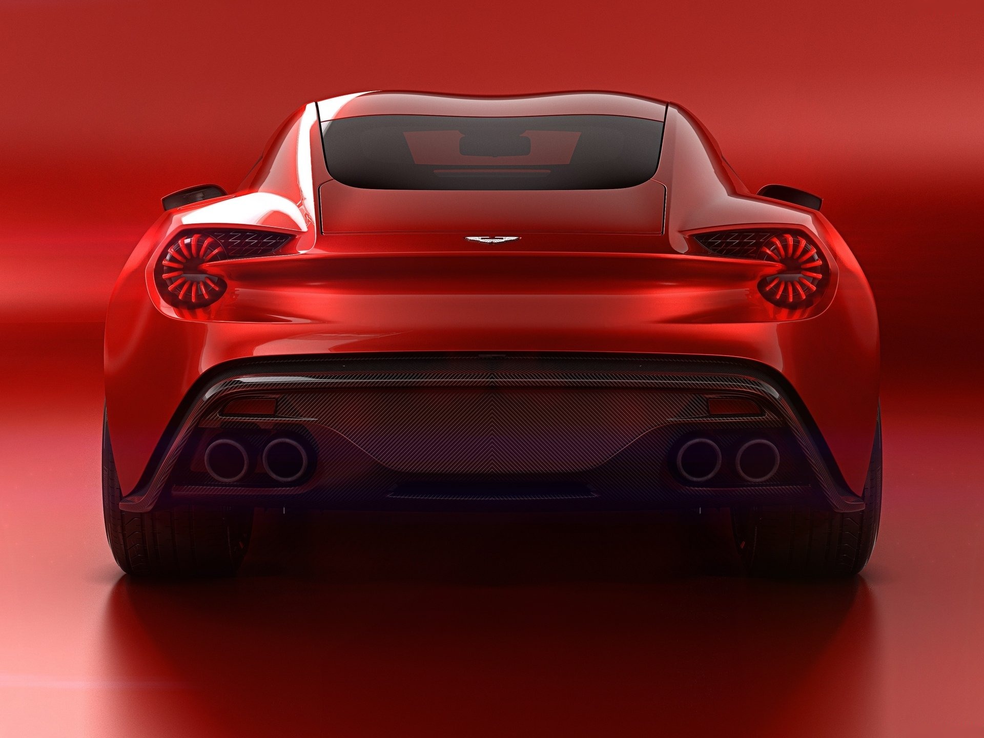 Aston Martin Vanquish Zagato Concept (2016) - Rear