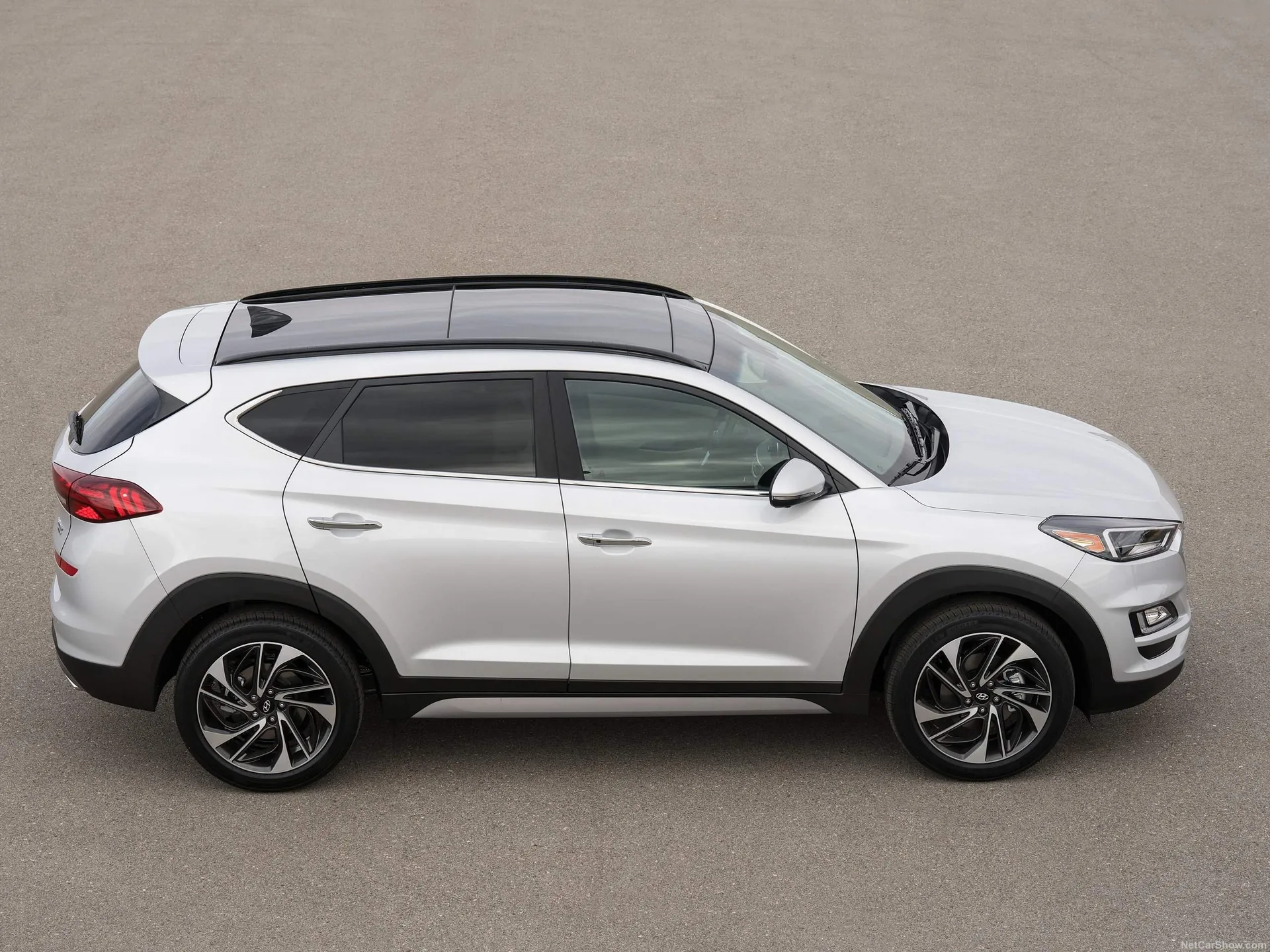 Hyundai Tucson (2019) – boční profil
