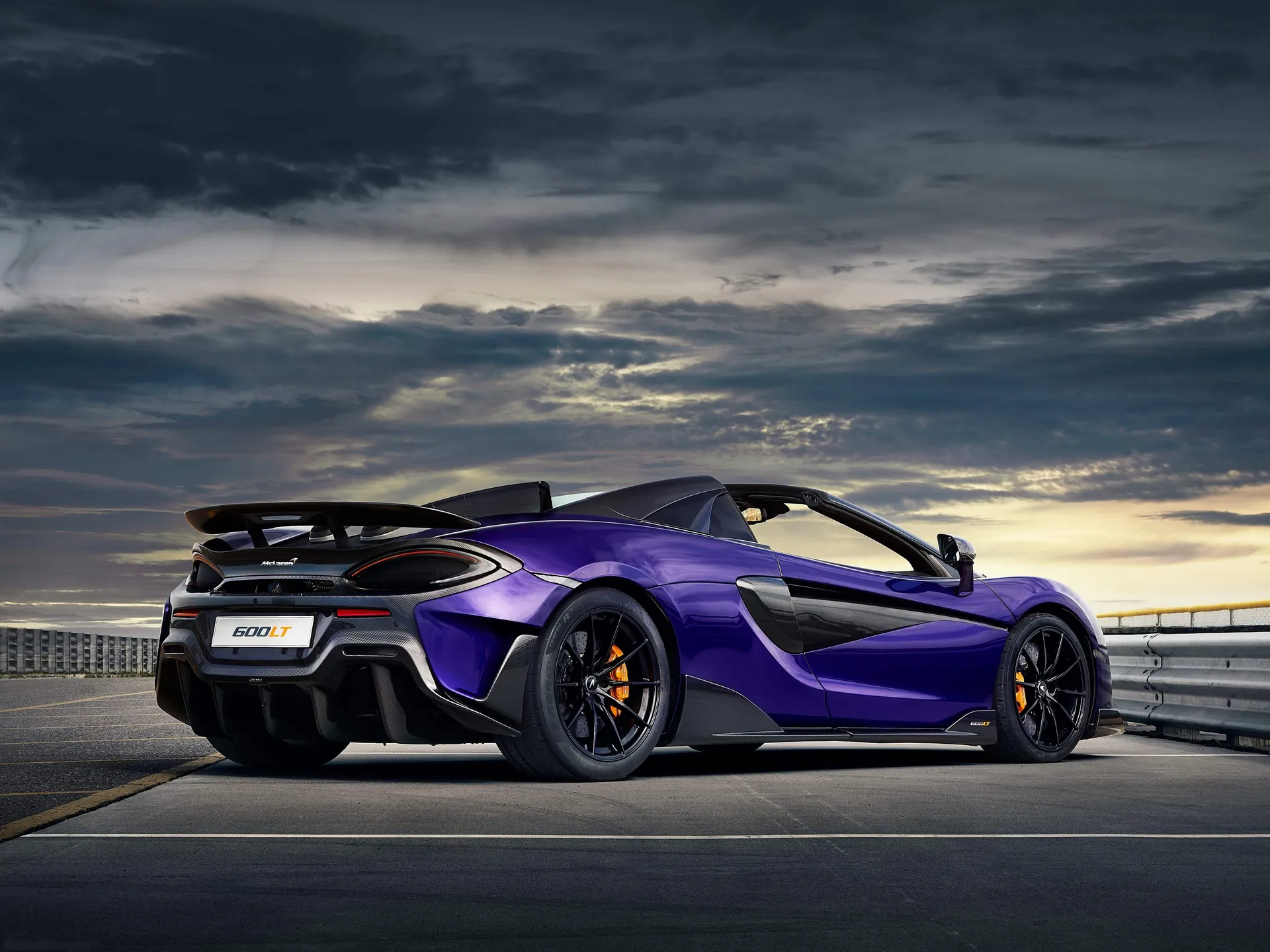 McLaren 600LT Spider (2020) - Rear Three-Quarter
