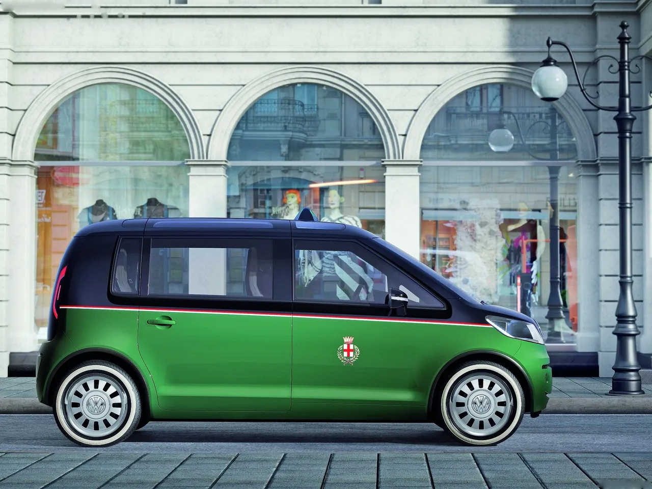 Volkswagen Milano Taxi Concept (2010) - Side Profile