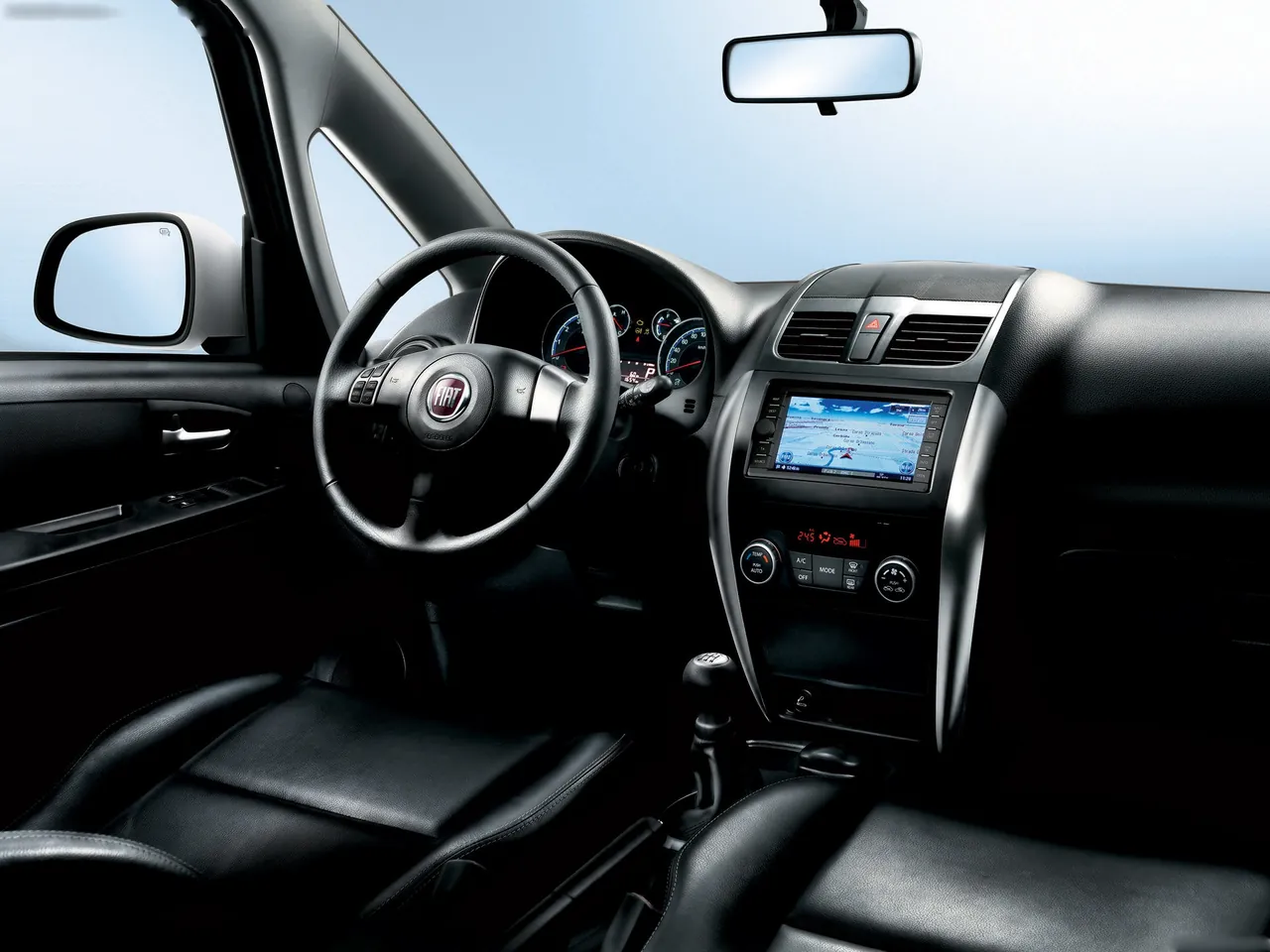 Fiat Sedici (2010) – interiér