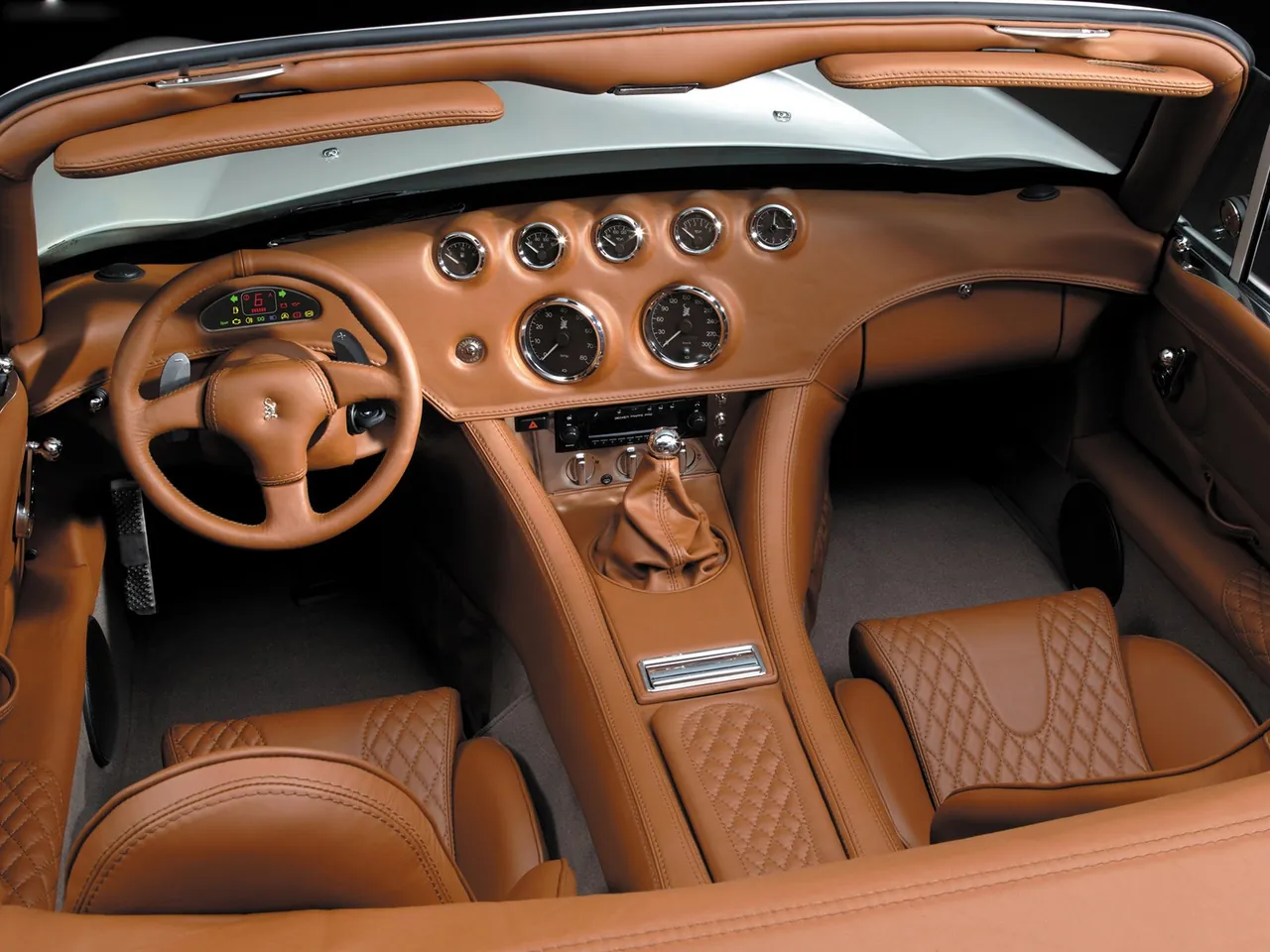 Wiesmann Roadster (2006) – interiér