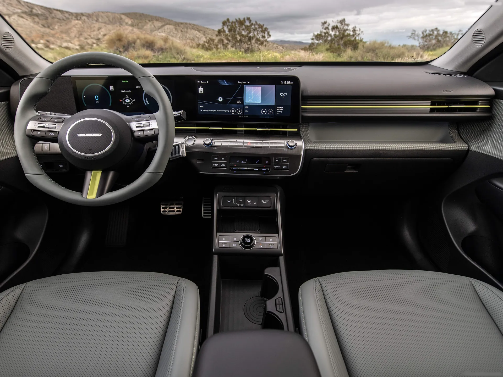 Hyundai Kona Electric (2024) – interiér