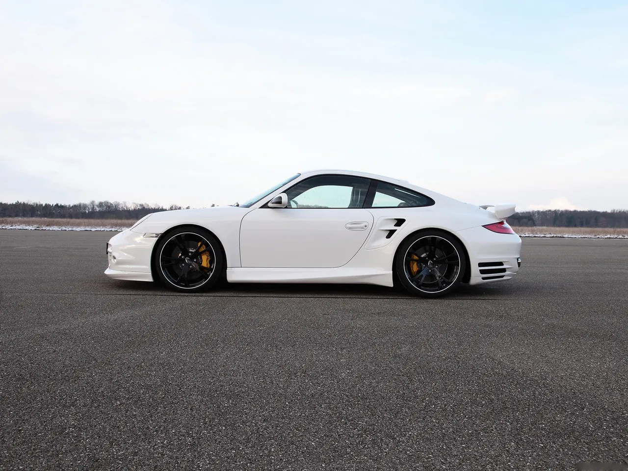 TechArt Porsche 911 Turbo (2010) – boční profil