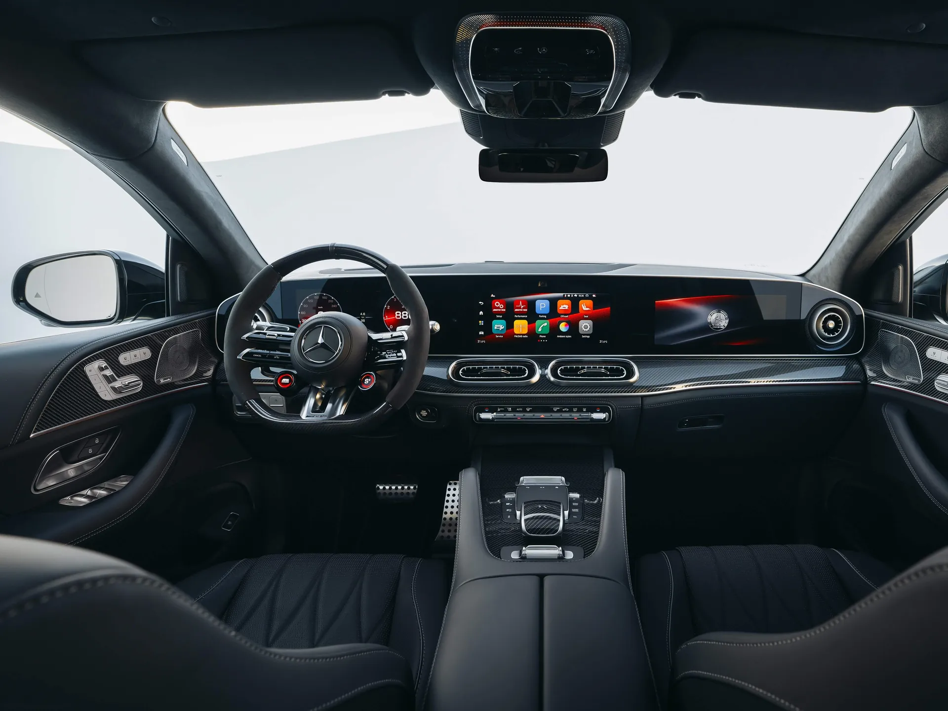 Mercedes-Benz GLE63 S AMG Coupe (2027) – interiér