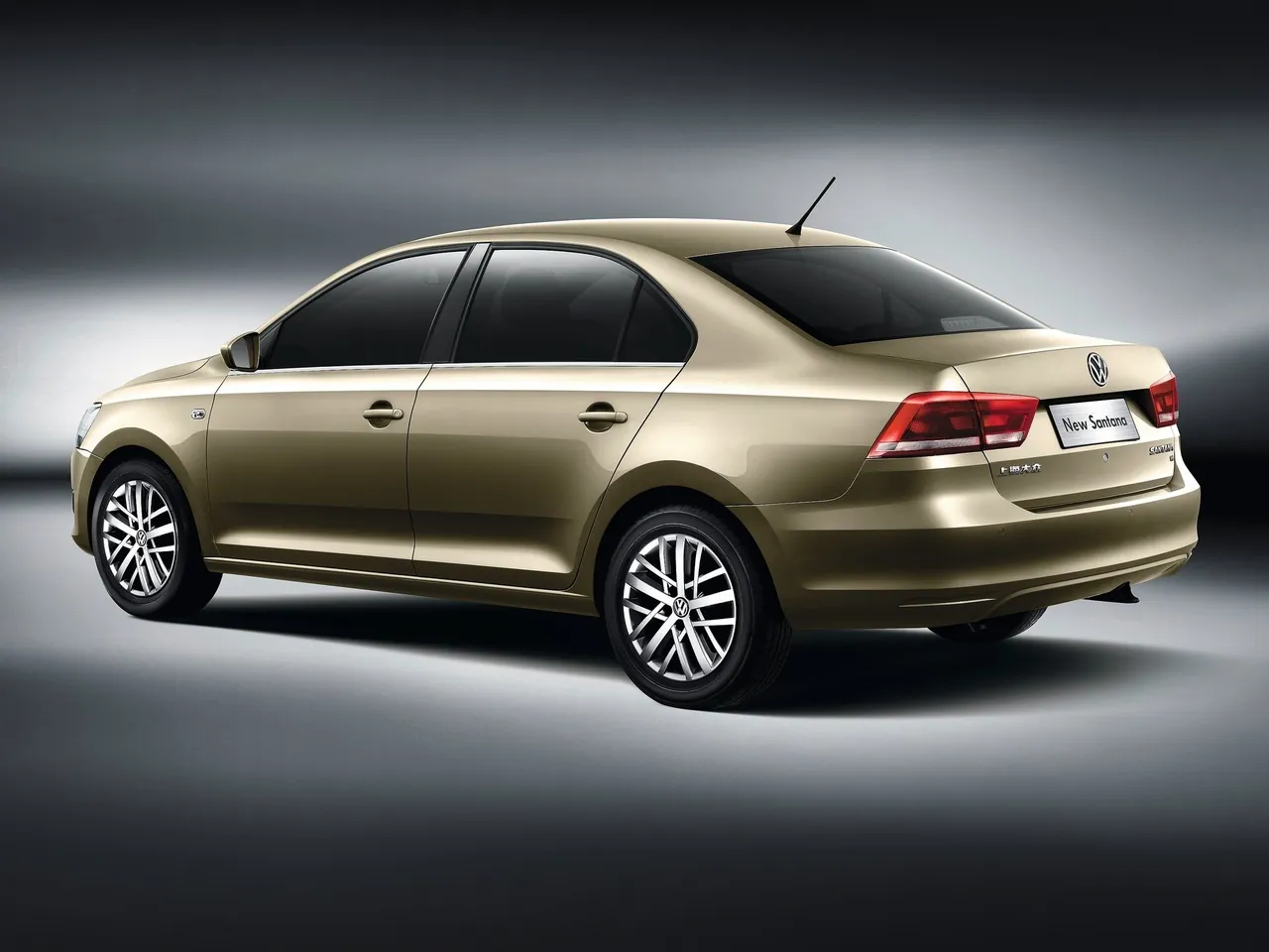 Volkswagen Santana (2013) - Rear Three-Quarter
