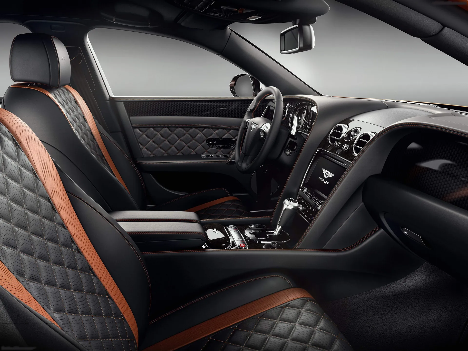 Bentley Flying Spur W12 S (2017) – interiér