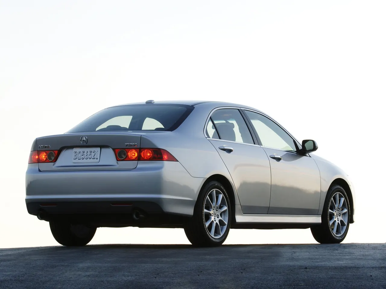 Acura TSX (2007) – zadní tříčtvrteční pohled