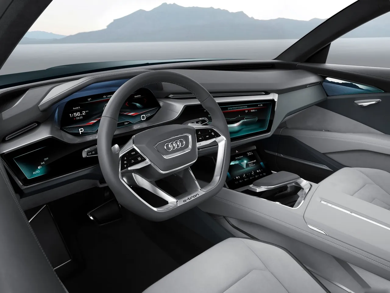 Audi e-tron quattro Concept (2015) – interiér
