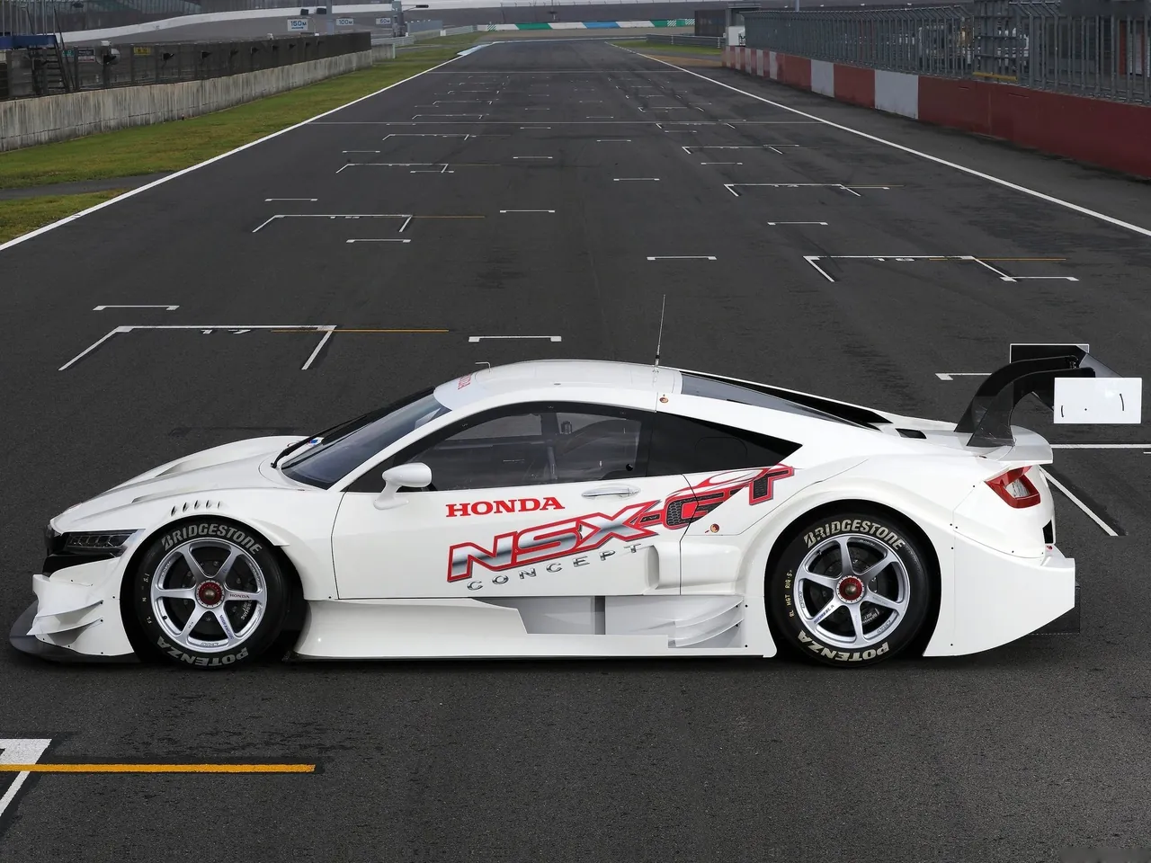 Honda NSX-GT Concept (2013) – boční profil