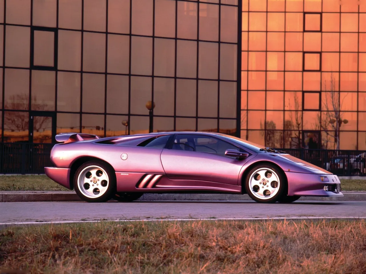Lamborghini Diablo SE (1994) – boční profil