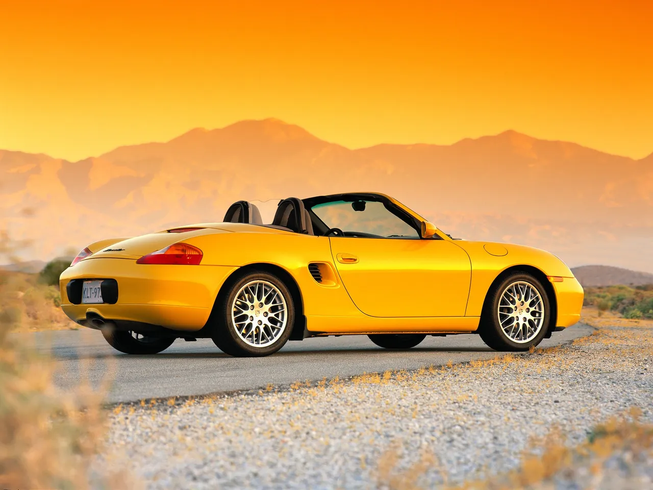 Porsche Boxster (2002) - Rear Three-Quarter