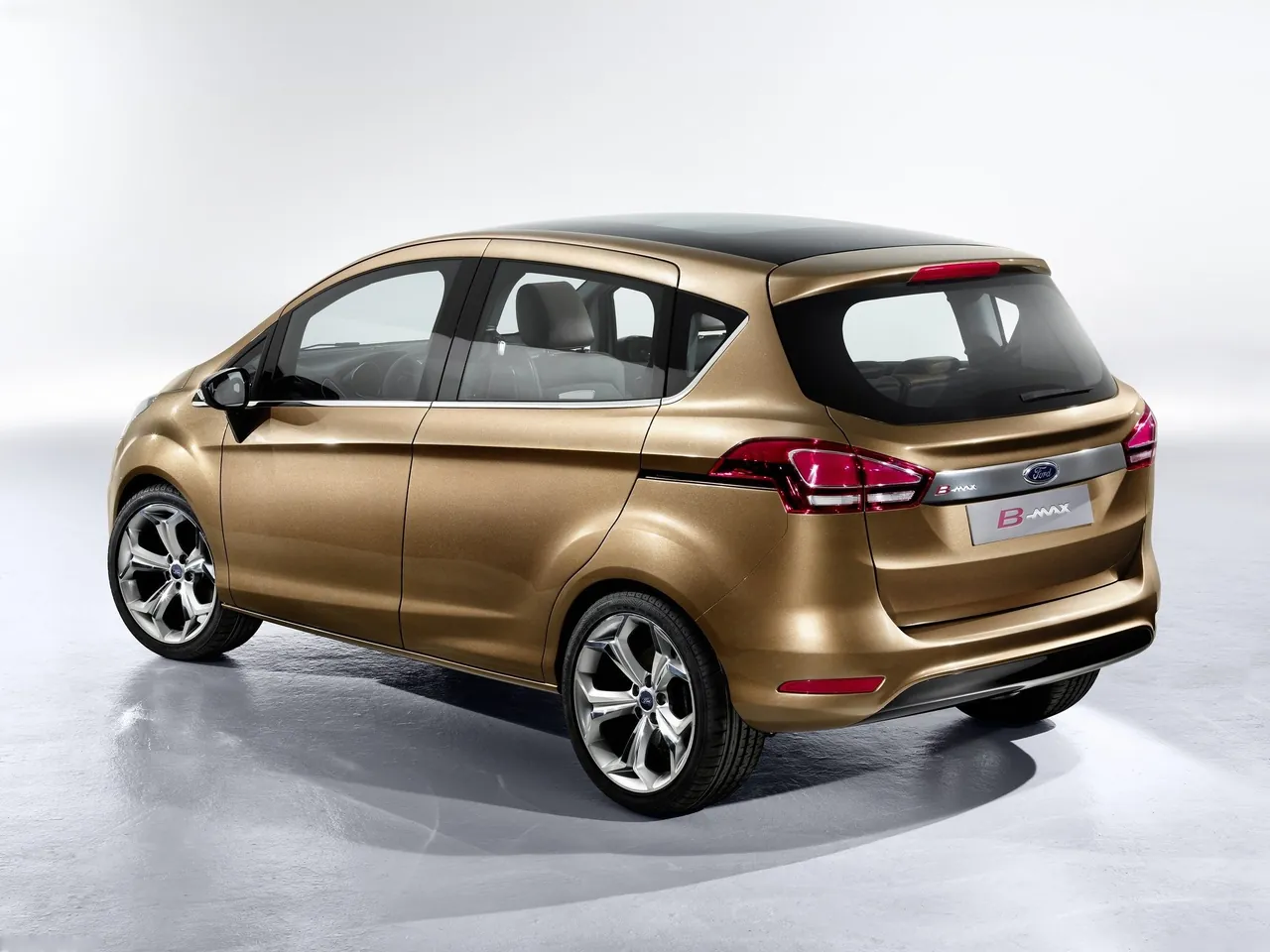 Ford B-MAX Concept (2011) – zadní tříčtvrteční pohled